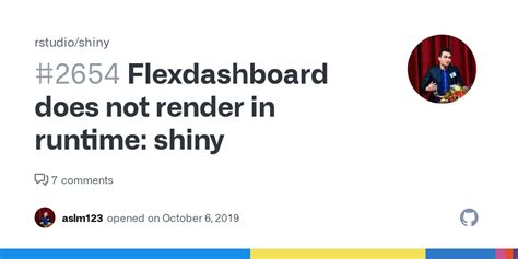 Flexdashboard Does Not Render In Runtime Shiny Issue 2654 Rstudio