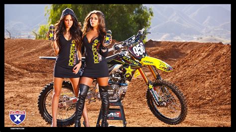 Motocross Pin Up Girl Wallpapers Wallpapersafari