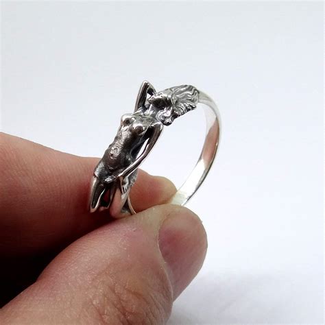 Buy Erotic Naked Woman Ring Nude Girl Ring In Sterling Silver Erotic Ring Adult Naked Lady