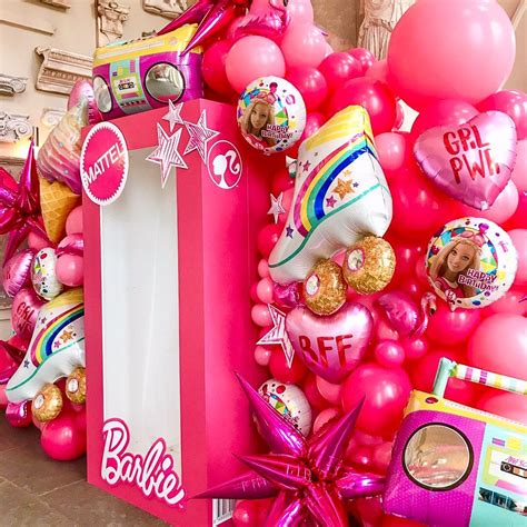 Barbie Birthday Decorations Set Pin On Barbie Party Ideas Barbie