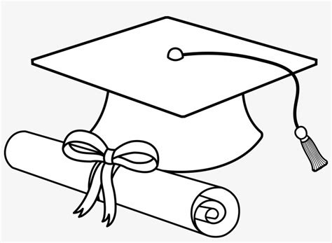 Grad Cap Png Doodle Diploma And Cap Drawing Free Transparent Png