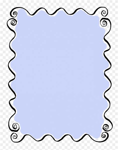 The Graphics Monarch Printable Hand Drawn Frames Curly Borders Stamp