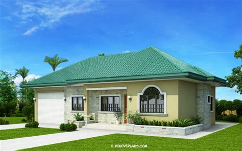 One Storey Bungalow House With 3 Bedrooms Pinoy Eplans