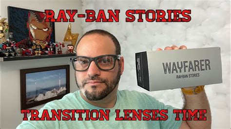 ray ban stories transition lenses first look the wear all day look youtube