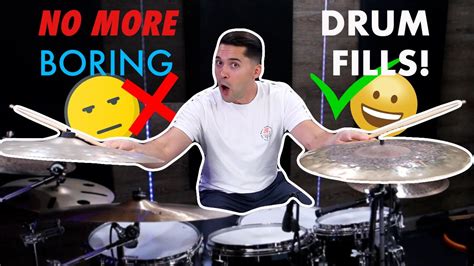 3 Ways To Fix Boring Drum Fills Drum Lesson Youtube