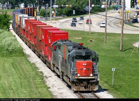 Cefx 9400 Toledo Peoria And Western Emd Sd45t 2 At East Peoria Illinois