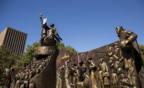 African American History Memorial Unveiled On Texas Capitol Grounds