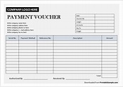 20 Free Sample Payment Voucher Templates - Printable Samples