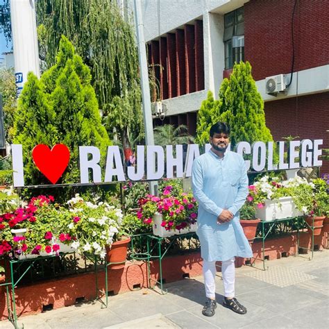 Nawal Kishore Academics Rajdhani College Delhi University Linkedin