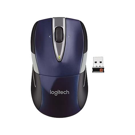 Logitech M525 Wireless Optical Mouse Ambidextrous Bluegrey 910