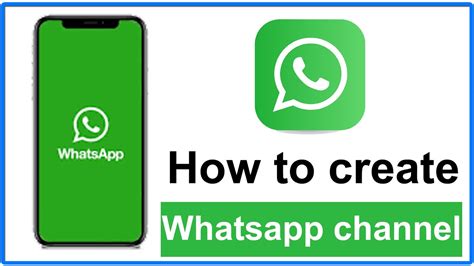 How To Create Your Own Whatsapp Channel Whatsapp Channels Youtube