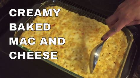 BEST CREAMY BAKED MAC AND CHEESE RECIPE - HOME MADE - HOW ...