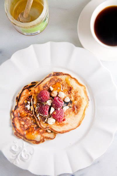 Raspberry Oatmeal Pancakes Recipe Healthy Delicious