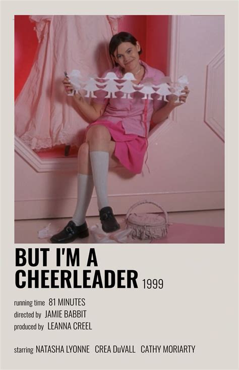 Movie Poster But Im A Cheerleader Cheerleading Movie Posters Minimalist