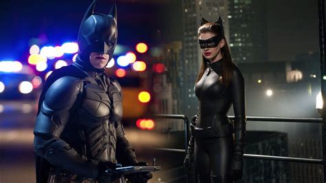 The Dark Knight Rises Batman And Catwoman Rwallpaper