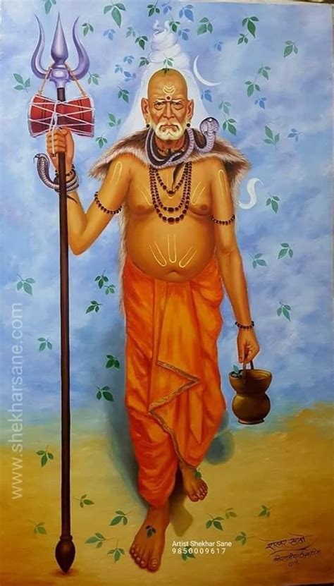 Shree swami samarth math (parel) by vipul sarang. Shri Swami Samarth Hd - 547x960 Wallpaper - teahub.io