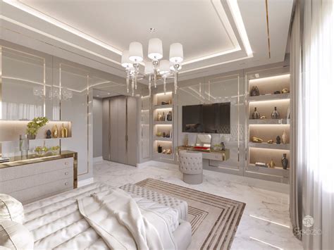 Luxury Interior Design Bedroom Dubai Spazio