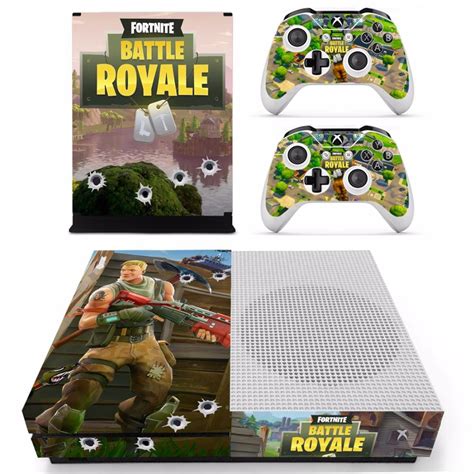 Battle royale jeux xbox one fortnite glitch free skins. Fortnite Theme Skin Sticker Decal for Xbox One Slim.