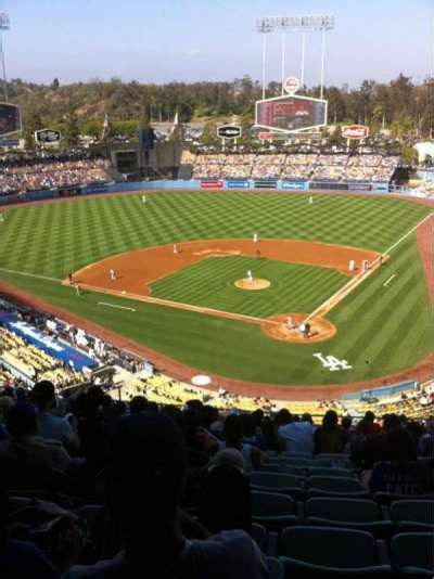 Dodger Stadium Section 5rs Home Of Los Angeles Dodgers