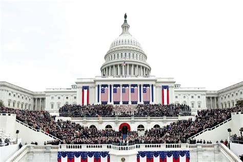 From Obama To Trump How The Inaugurations Looked In 2009 And 2017 Washington Post