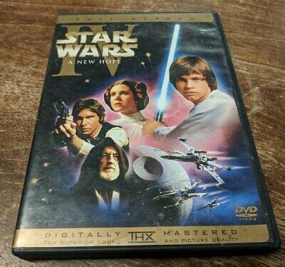 Star Wars Episode IV A New Hope DVD 2004 FULLSCREEN REMASTERED