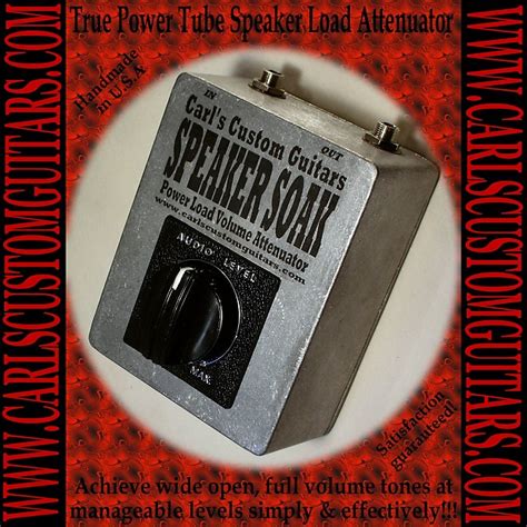 Speaker Soak Power Tube Volume Attenuator For Fender Hot Reverb