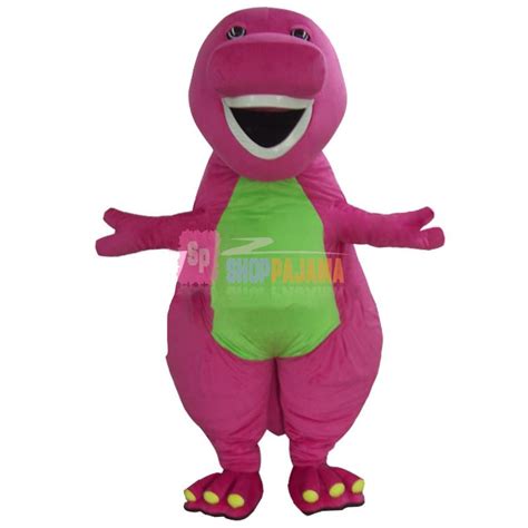 Barney Dinosaur Mascot Costume