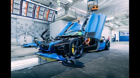 Rimac Ctwo Hypercar In Multiple Crash Tests Youtube