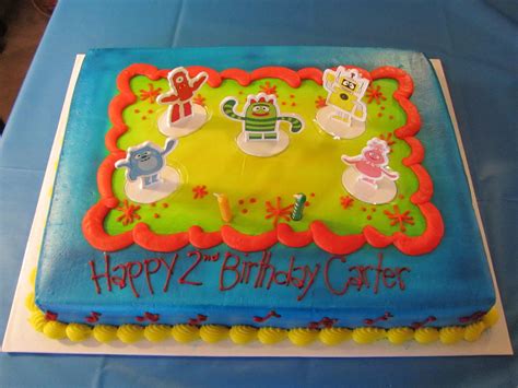 Yo Gabba Gabba Cake....Target bakery | Bakery, Cake, Birthday cake