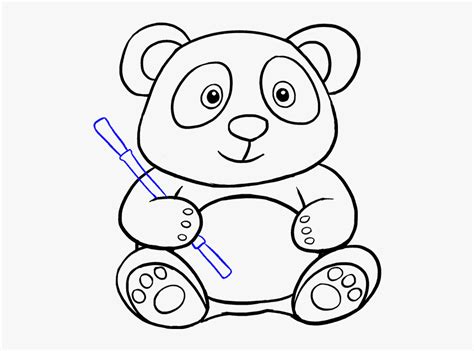 How To Draw A Cute Cartoon Panda In A Few Easy Steps Panda Drawing