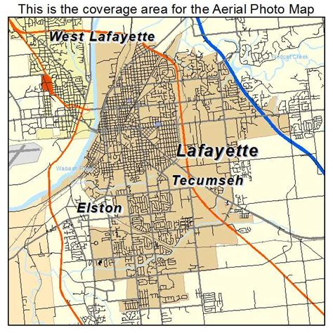 Map Of West Lafayette Indiana World Map