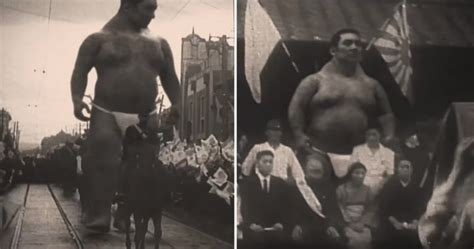 The Truth Behind The 1890 Footage Of A Giant From Japan Sia Magazine