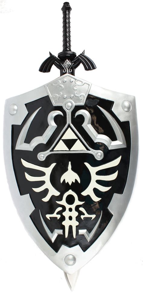 Dark Link Hylian Zelda Shield Full Size And Black Master