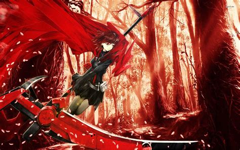 Wallpaper Red Anime 41 Red Anime Wallpaper On Wallpapersafari