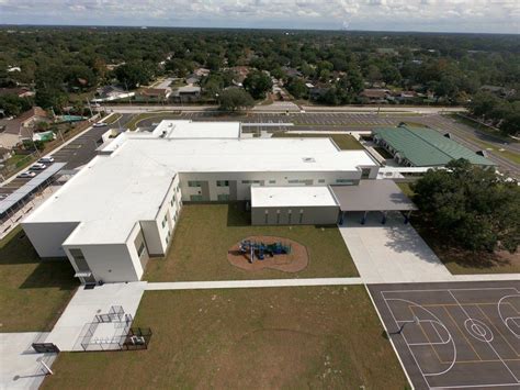 Dover Shores Elementary Sarnafil Adhered Roof Lakeland Commercial