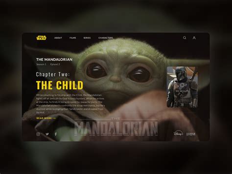 Star War The Mandalorian Baby Yoda Concept Design Website By Anna
