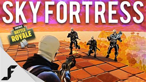 Sky Fortress Can We Win Fortnite Battle Royale Youtube
