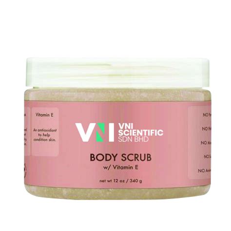 Body Scrub - Cosmetic OEM Manufacturer GMP and Halal Certified Malaysia.
