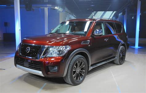 2017 Nissan Armada Full Size SUV Debuts On Eve Of Chicago Auto Show