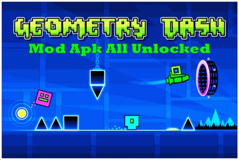 Geometry Dash Mod Apk All Unlocked Versi 211 Terbaru 2021 Gameolid