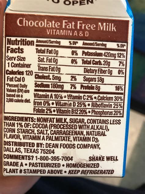 Maybe you would like to learn more about one of these? TruMoo Fat Free Chocolate Milk: Calories, Nutrition ...