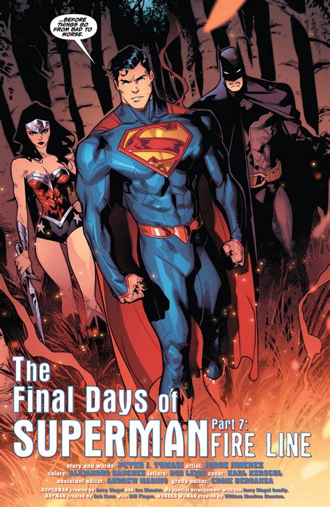 Dc Comics Rebirth Spoilers And Review Action Comics 52 And Superman