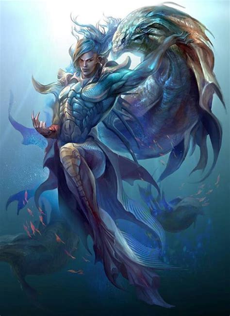 Merman Mermaid Art Fantasy Creatures Mermaids And Mermen
