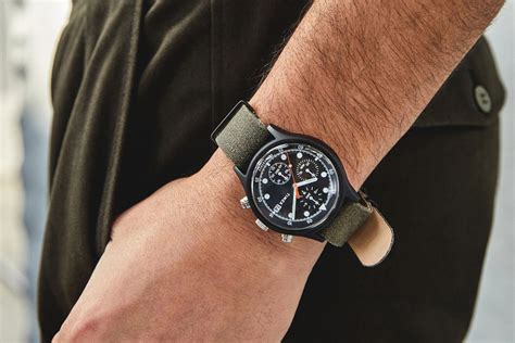 Timex And Todd Snyder Just Dropped A Chronograph Version Of The Mk 1 The Sky King Gear Patrol