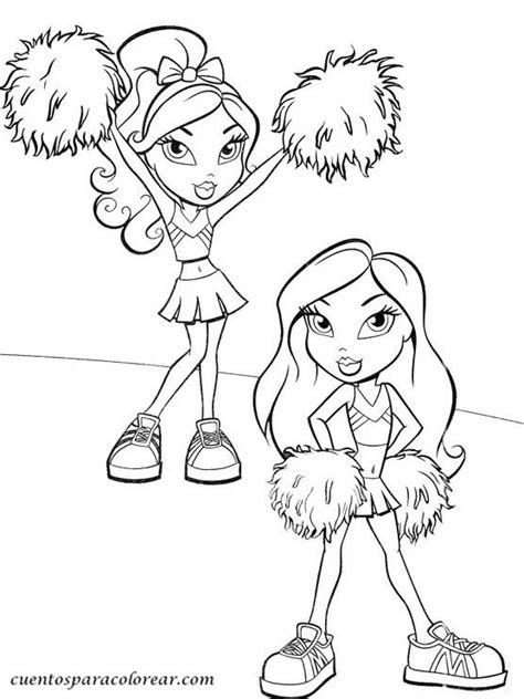 View all bratz coloring pages. Dibujos para colorear Bratz