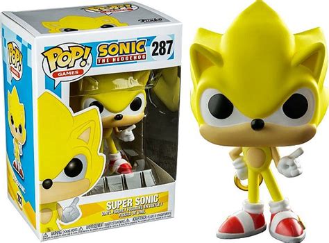 Super Sonic 287 Exclusivo Pop Funko Sonic Ts Toys