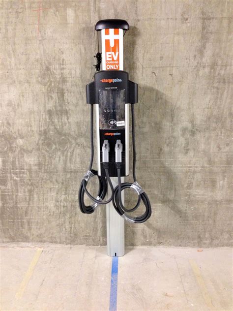Image Charge Point 240 Volt Level 2 Charging Station At The Elysain