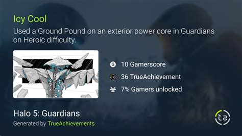 Icy Cool Achievement In Halo 5 Guardians