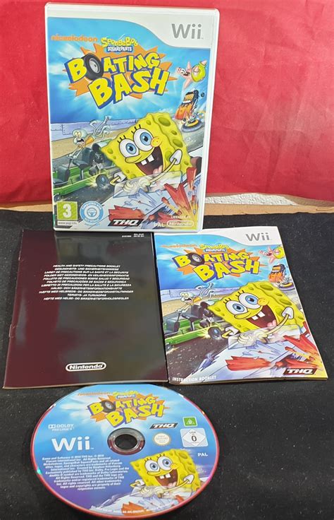 Spongebob Squarepants Boating Bash Nintendo Wii Game Retro Gamer Heaven