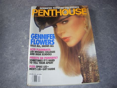 Penthouse Magazin Dezember 1992 Gennifer Blumen Anja Josefsen